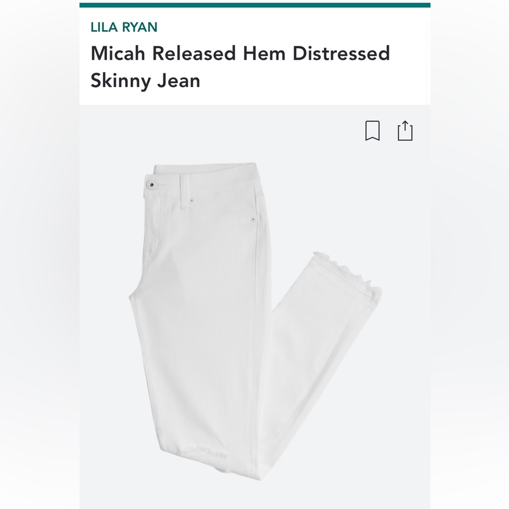 White denim